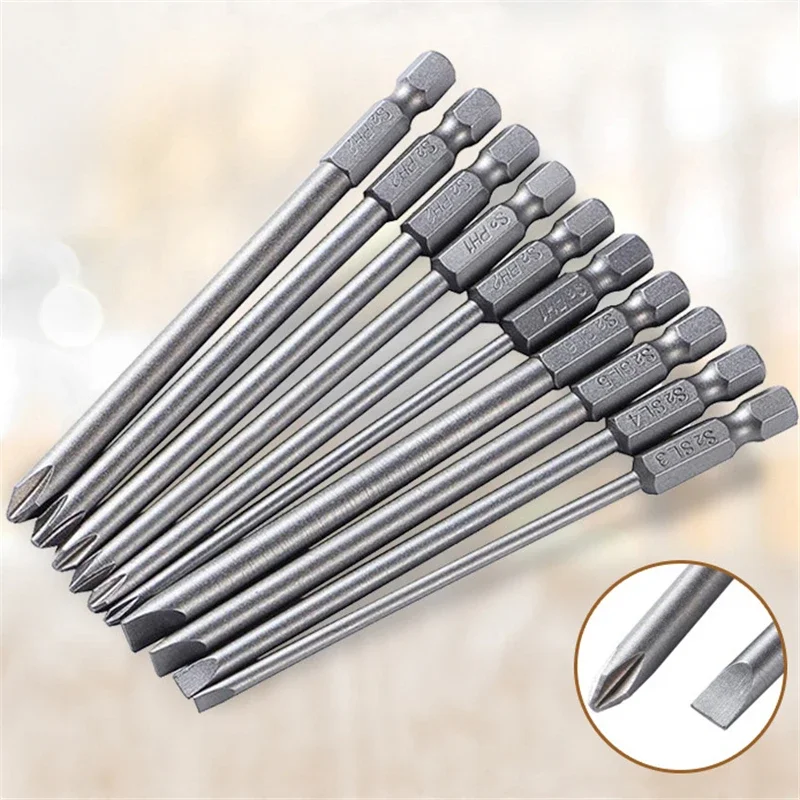 FPH FPZ Magnetisches Schraubendreher-Bit Set – 10-teilig, Legierter Stahl Für Elektriker