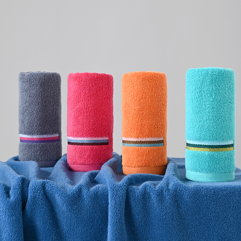 Adult Bath Towel 100% Cotton Bath Towel Sweat Absorbent Towel Sports Towel Strong Absorbent Bath Towel Colourful Bath Towel Set