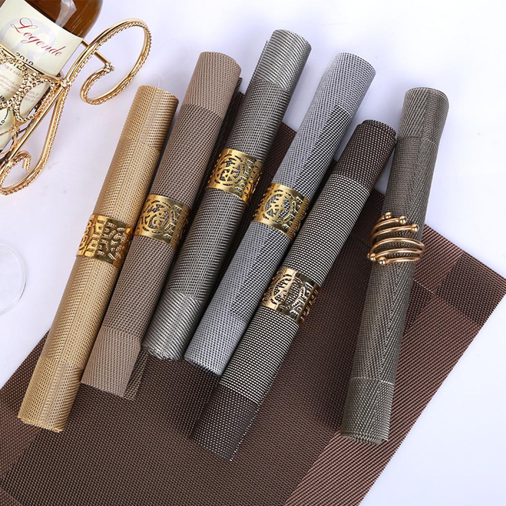 45X30Cm Pvc Eettafel Mat Keuken Accessoires Pvc Placemat Pad Placemats Voor Tafel Waterdichte Warmte Isolatie Placemats