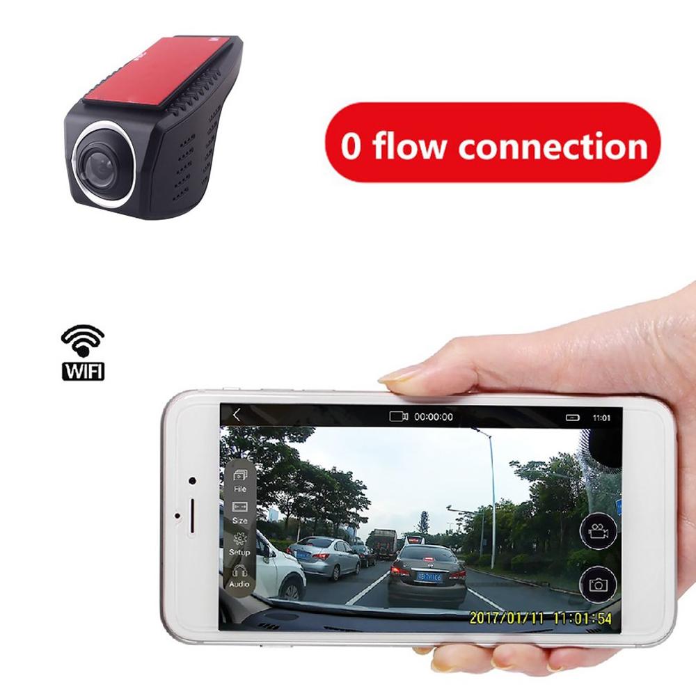 V47HD 1080P Mini caméra objectif unique | Voiture DVR, caméra de véhicule, enregistreur de conduite, caméra de tableau de bord, capteur G WiFi 170*1920 P
