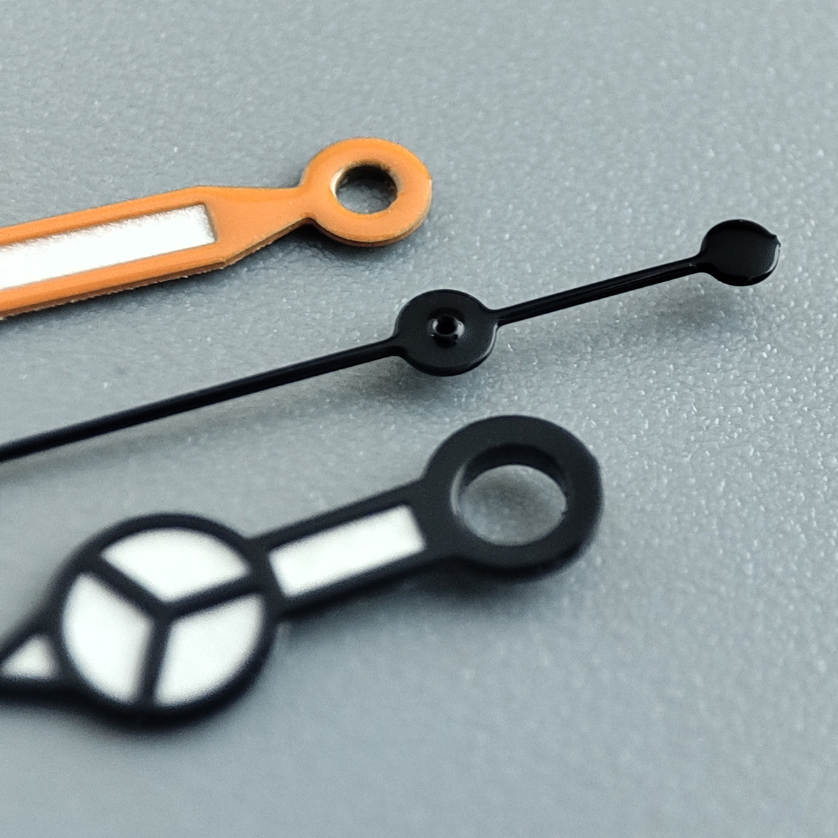 Horloge Accessoires Horloge Pointer NH35 Handen Zwarte Handen Orange Handen Groen Super Lichtgevende, Geschikt Voor NH35, NH36 Beweging A6