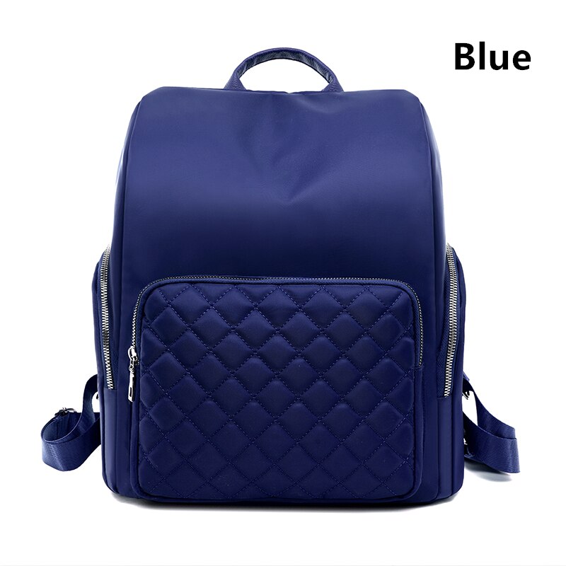 Mochila multifunción antirrobo para mujer, mochila Oxford impermeable, a la , para el Campus, para viaje y ocio: Azul