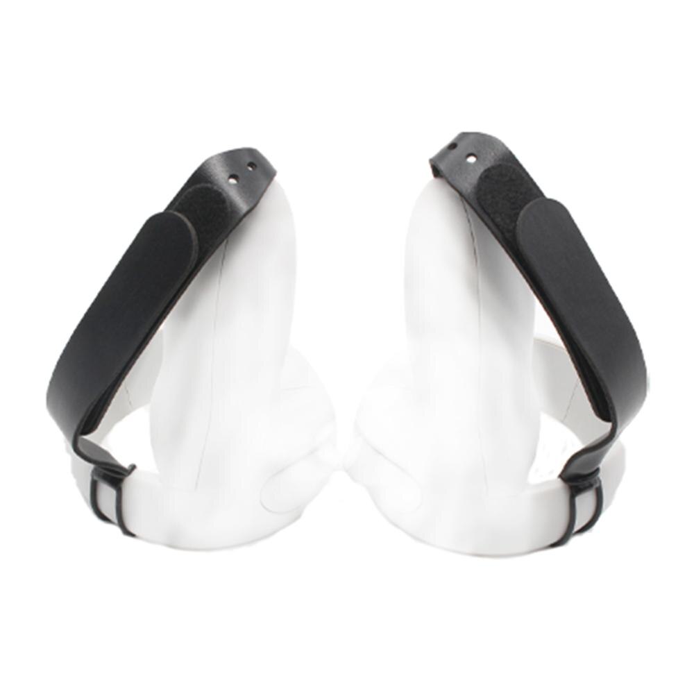 VR Bandage PU Leather Knuckle Handle Grip Strap for Oculus Quest 2 Controller R9CB