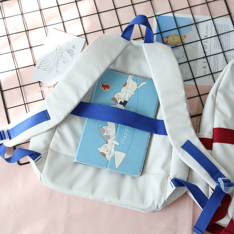 Damen-schulrucksack für Teenager-mädchen, studentinnen, gymnasialrucksack, lässiger Hochschule-stil 2022