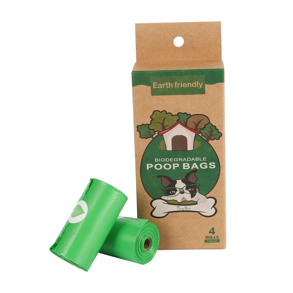 Dog Poop Bags biodegradable Earth-Friendly Dog Waste Bags Dog Pooper Scooper Several colors to choose: 4roll