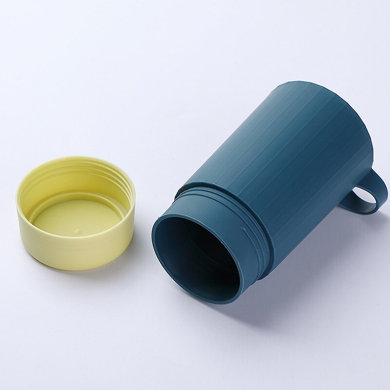 Prosty kubek robić płukania ust odpinany przenośny kubek robić mycia zębów podróży toaleta wc plastikowa szczoteczka robić zębów kubek para myjka