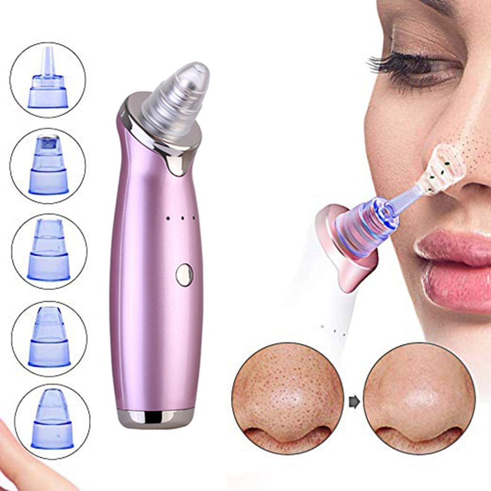 Blackhead Remover Vacuum Facial Pore Cleaner Acne Comedone Whitehead Blackhead Extractor Kit Blackhead Cleaning