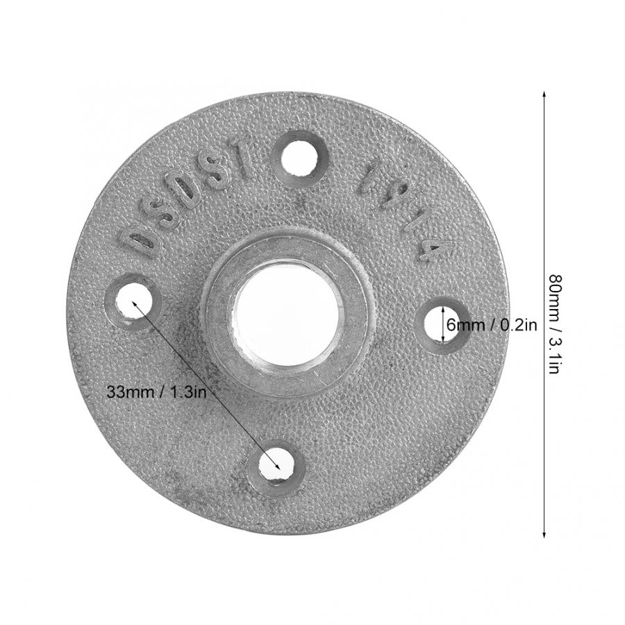 10 adet DN15 flanş 1/2in 4-Holes flanş taban kat f... – Grandado