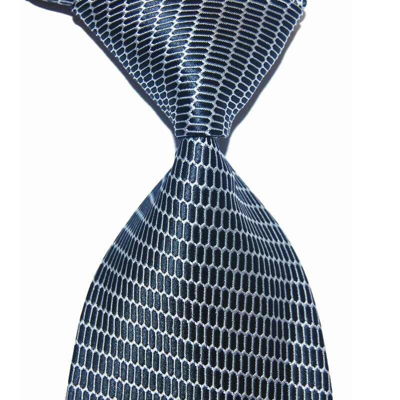Sort jakkesæt slips slips til mænd 10cm brede mandlige strikket slips silke jacquard vævet formelt slid business bryllupsfest