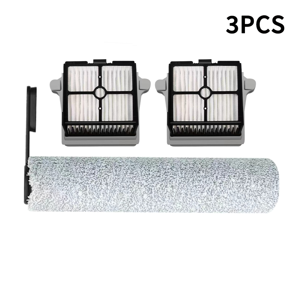 For Tineco Floor ONE S7 Pro / S6 Parts Version 1 Cordless Wet Dry Vacuum Cleaner Replacement Accessories Roller Brush Filter: Clear