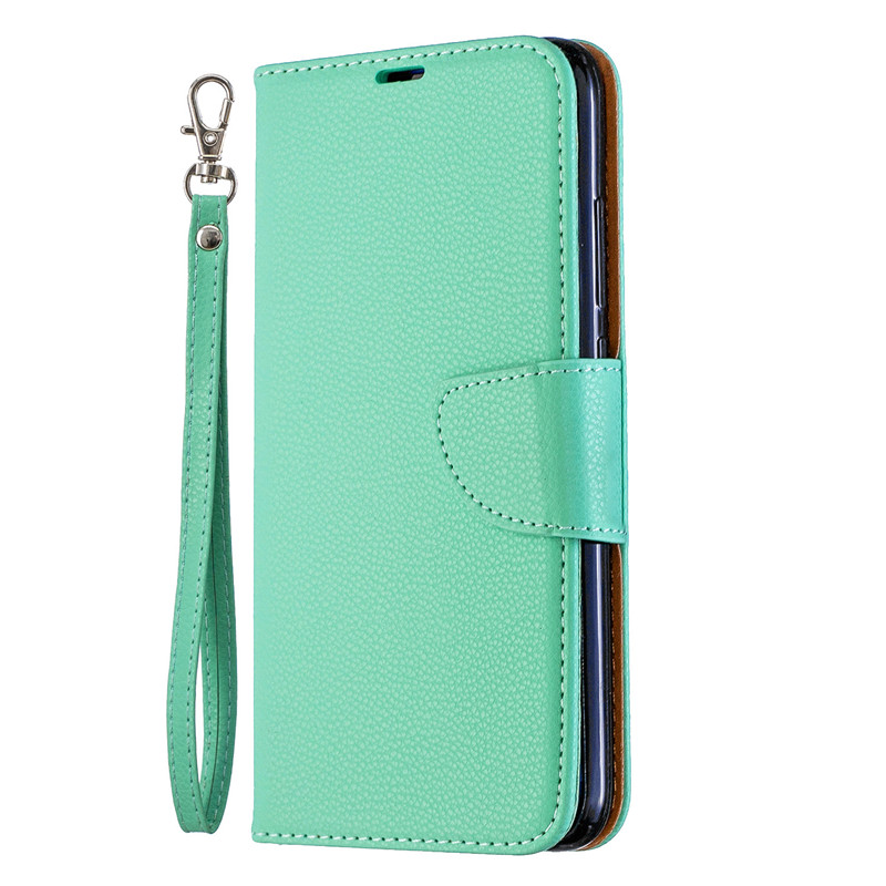 Voor Samsung Galaxy A7 Case Leather Flip Case Galaxy A750 SM-A750F Coque Wallet Telefoon Cover Voor Samsung A7 Een 7 Capa: A7 2019 / green