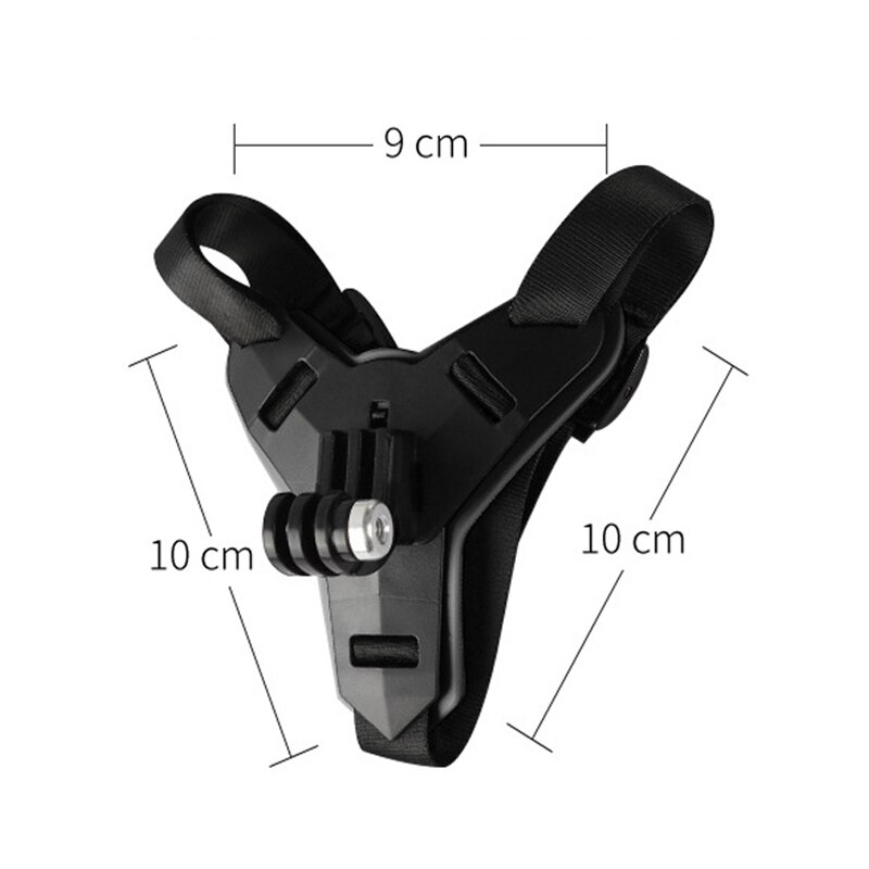 Soporte de montaje de barbilla para casco de Esquí/motocicleta para DJI/GoPro Hero 8 7 6 5 Cámara de Acción SJCAM Accesorios
