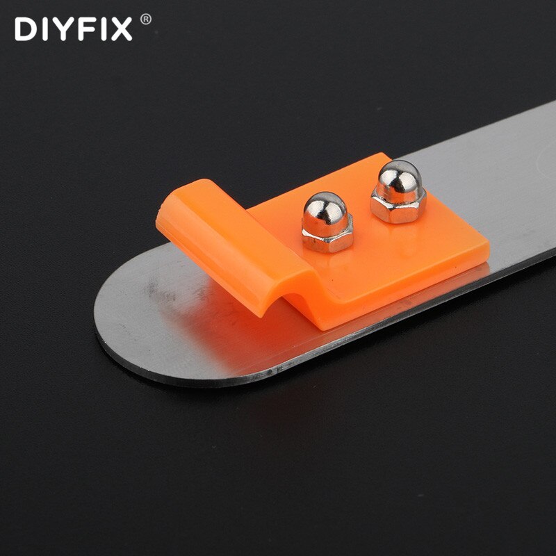 DIYFIX Mobile Phone Opening Tool For Samsung Huawei Desassembling Middle Frame Metal Stainless Steel Crowbar LCD separator Tool