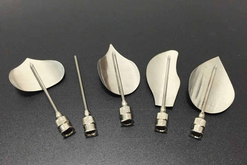 5Pcs/Set 3D Jelly Art Tools Jelly Cake Jello Art Gelatin Tools Puding Nozzle Leaves