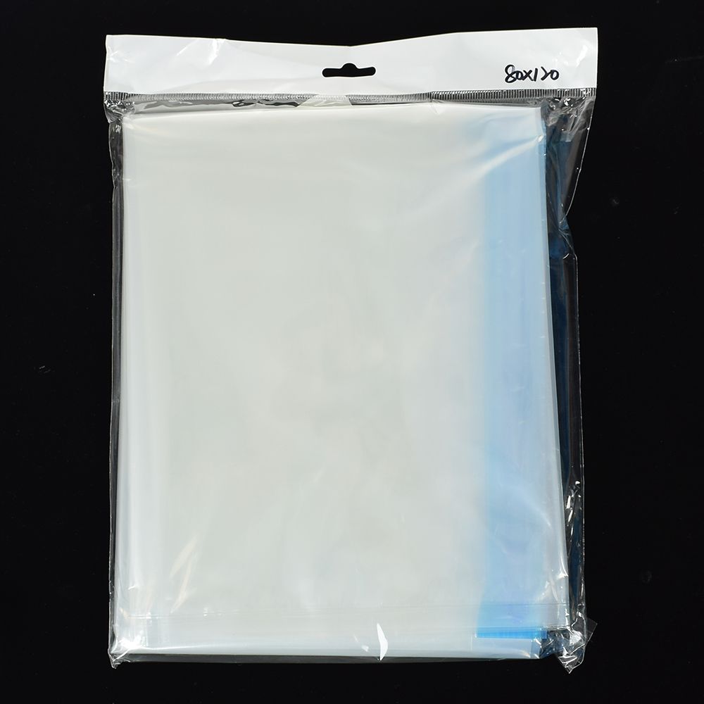 Vacuümzak Organizer Transparante Opvouwbare Extra Grote Seal Compressed Reizen Saving Ruimte Zak Verpakking Reizen Accessorie: 80x120cm