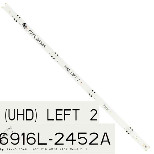 Tira 4 Leds 6916L-2452A izquierda 2 LG 49UH650V