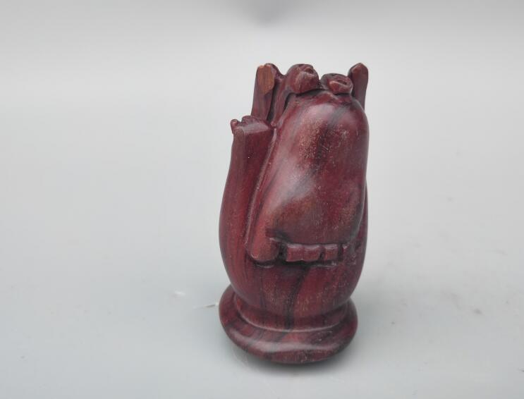 China houtsnijwerk handen en voeten kleine standbeeld