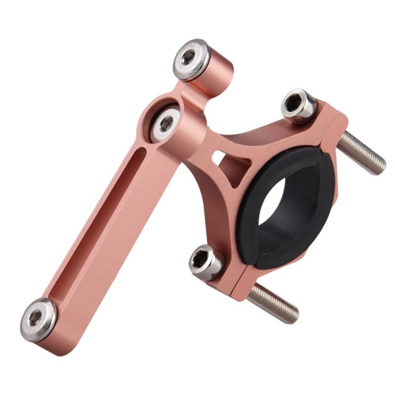 Fiets Bidonhouder Mount Adapter Verstelbare Mtb Racefiets Stuur Waterfleshouder Zadelpen Fles Mount Accessoires: Rode  gold