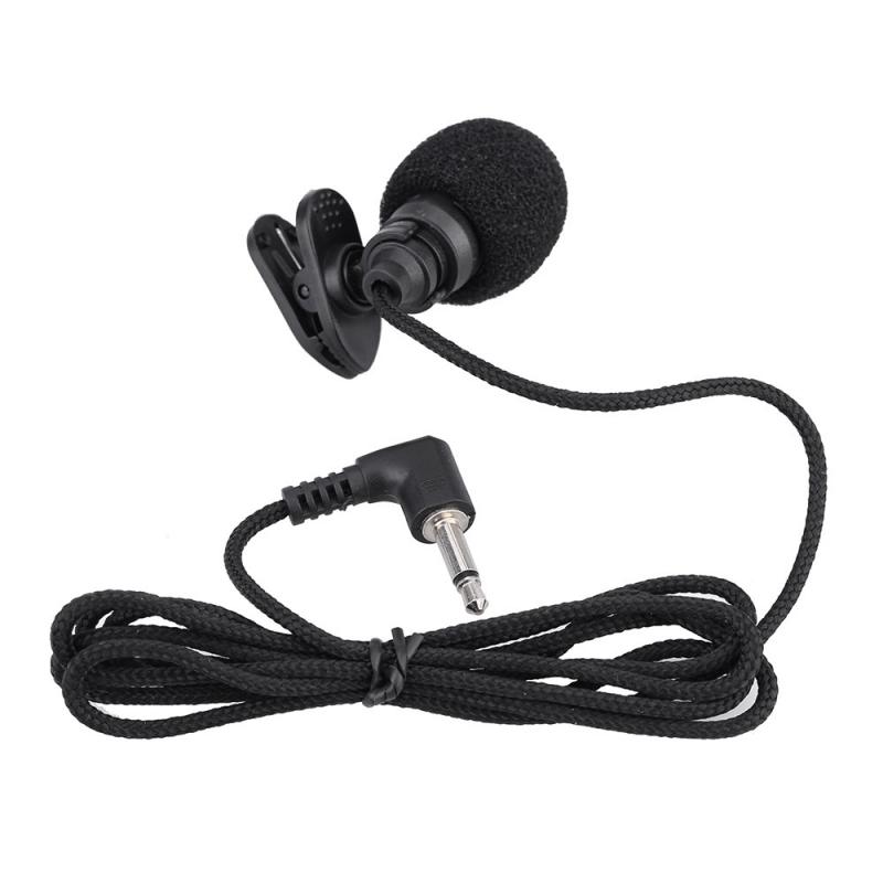 Common 3.5mm Mini Portable Microphone Condenser Clip-on Lapel Mic Wired Mic Mikrofo/Microfon For Computer PC Laptop Loundspeaker