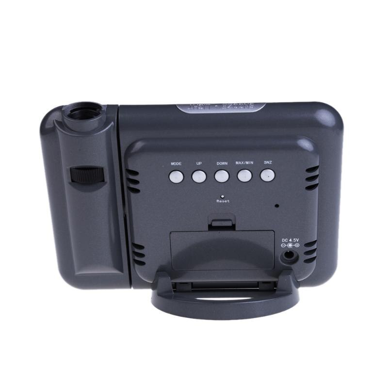 Weather Multi Function Alarm Clock Color Screen Calendar Home Desk Table Clocks Digital LCD Projection Desk Clock