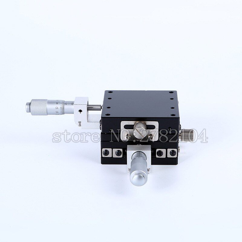60*60mm 13mm xy akse trin udskiftning lineært trin kugleleje manuelt platform tuning glidebord stål rulle type