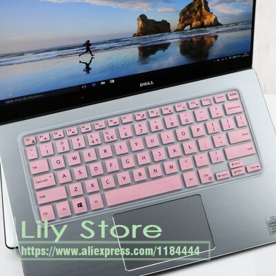 Silicone Keyboard Cover Protector For Dell Xps 13-9343 9350 9360 7347 7348 7352 7353 7359 13Wd 13Br/Bd Xps13 9343: pink