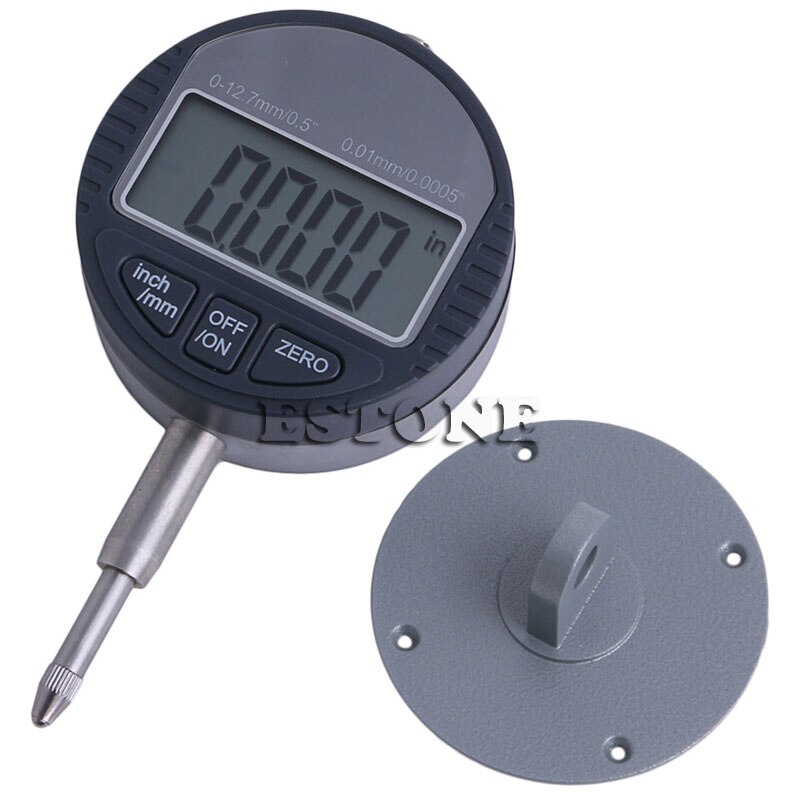 0-12.7mm/1" Range Gauge Digital Dial indicator Precision Tool 0.01mm/0.0005" Tester Tools