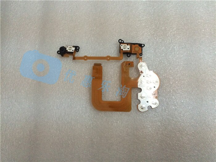 Bagside bagcover knap flex kabel fpc til nikon  d5100 kamera reparation udskift dele brugt