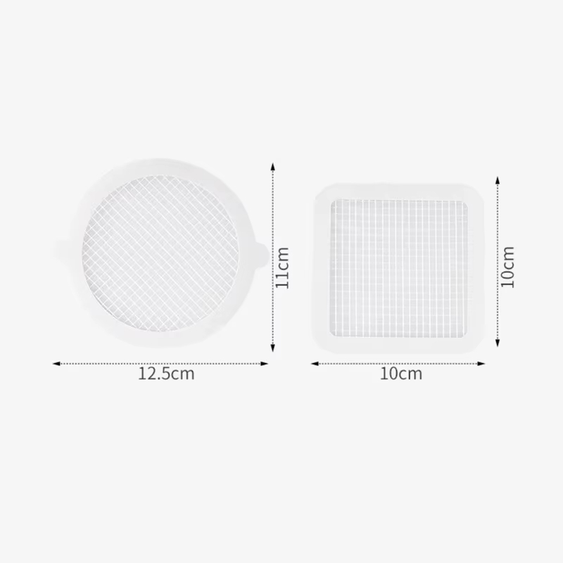 Disposable Shower Drain Hair Catcher Mesh Shower Drain Covers Floor Sink Strainer Filter Hair Stopper For Bathroom Kitchen