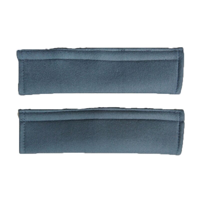 2 Stks/set Kind Auto Veiligheidsgordel Pluche Cover Gordel Schouderband Beschermende A2UB: Gray