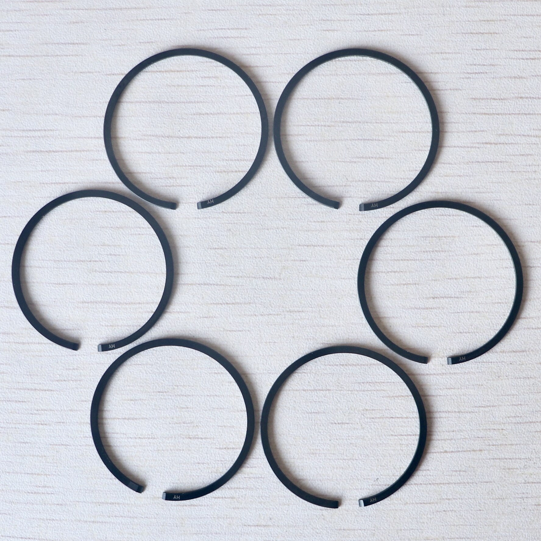 6 sztuk 37mm pierścienie tłokowe dla STIHL 017 SM170 SM 170 zamiennik robić piły łańcuchowej