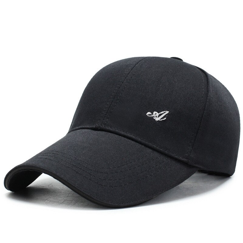 Vrouwen Mannen Hoed Gebogen Zonneklep Licht Boord Brief Baseball Cap Mannen Cap Outdoor Zonnehoed Verstelbare Sport Caps In zomer: black