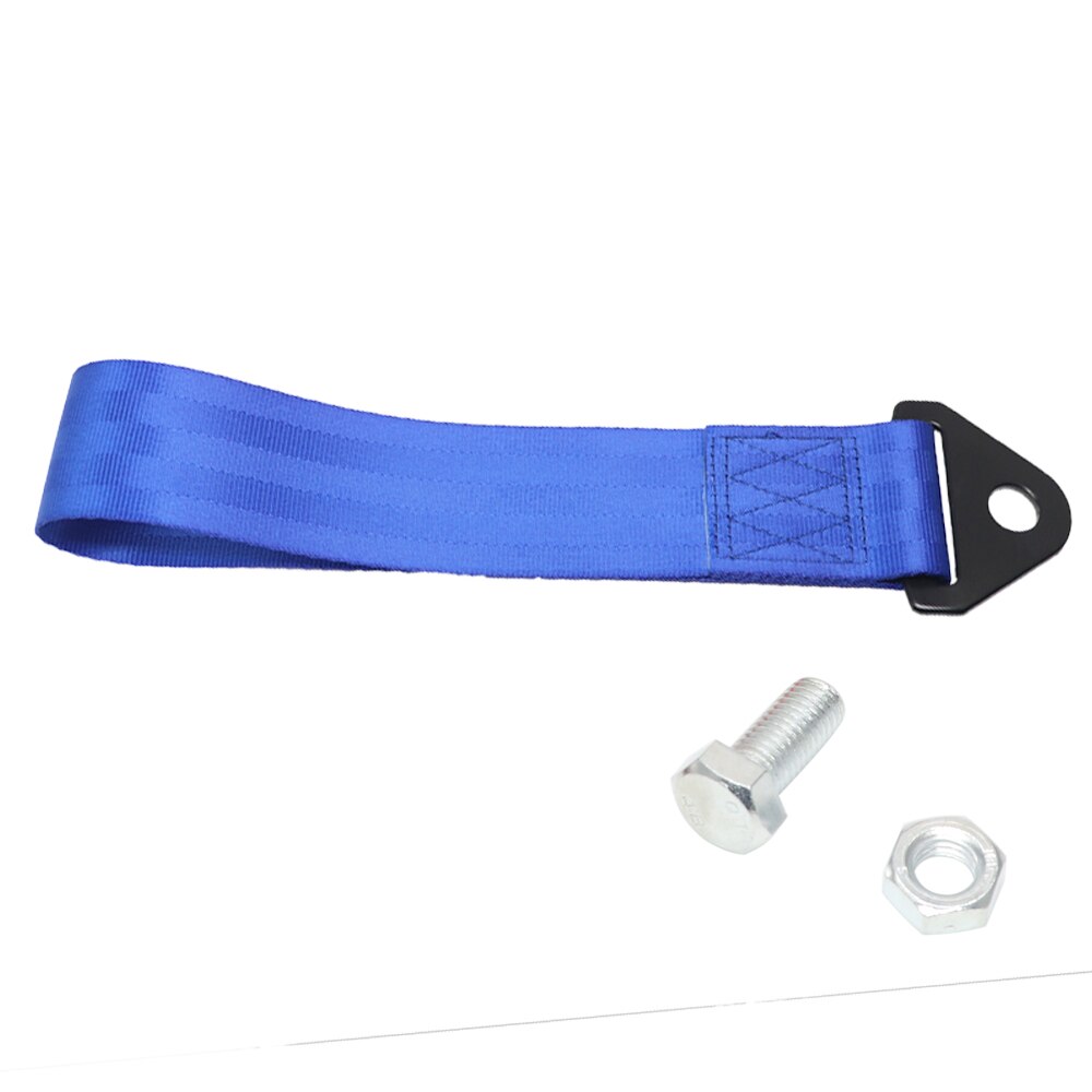 Towing Rope Nylon Tow Eye Strap Tow Loop Strap Racing Drift Rally Tow Hook