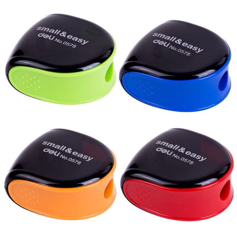 Deli mini pen sharpener student cartoon pencil sharpener Student office supplies: Default Title