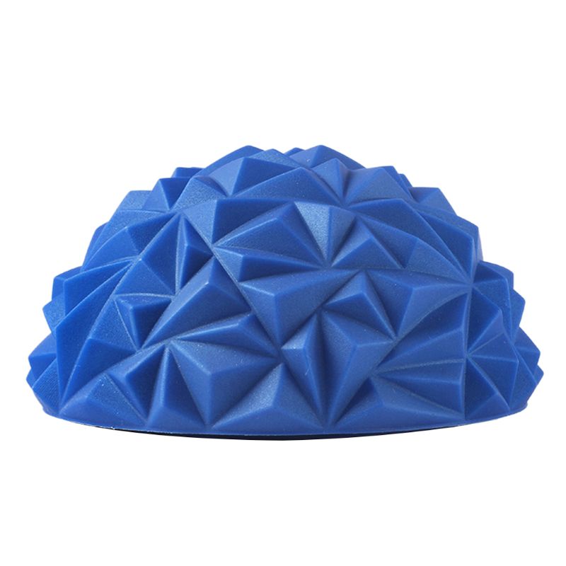 Media pelota para Yoga, equipo de Fitness físico, pelota de equilibrio de ejercicio para gimnasio Pilates: Azul