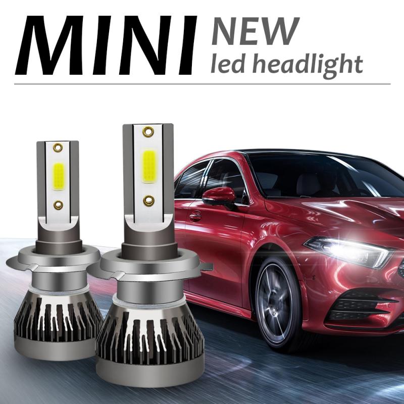 1 Pcs H7 LED Car Headlight Conversion Kit COB Bulb 120W 26000LM White High Power 6000K Stable And Durable Auto Products
