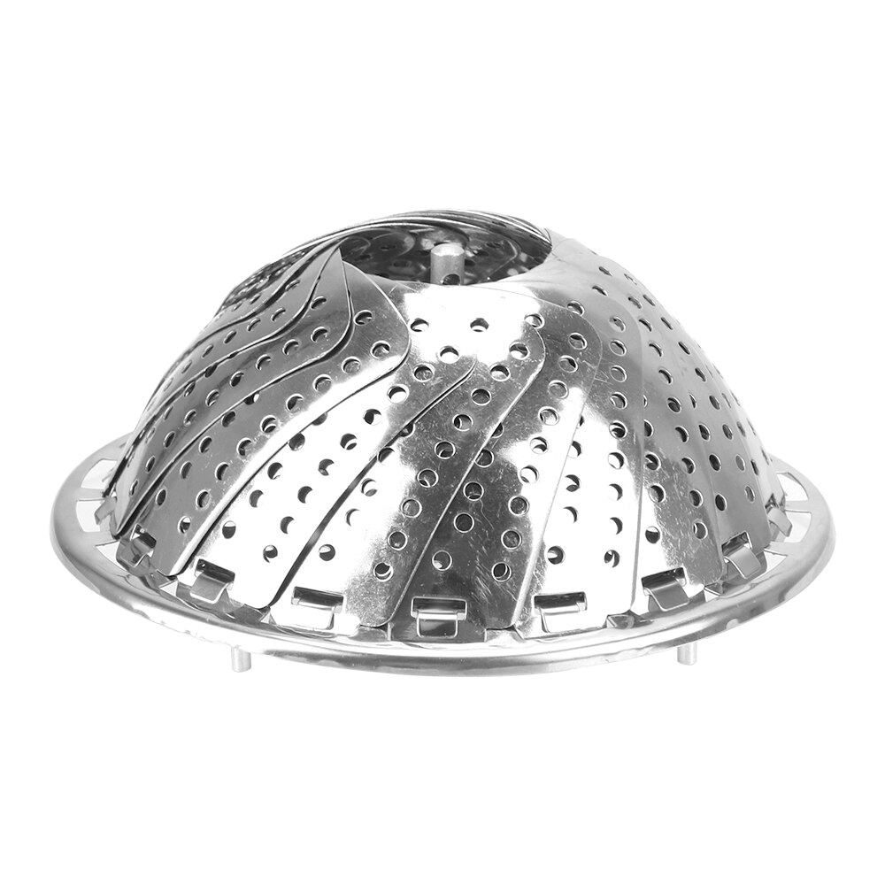 Cookware and Utensils for Cooking SteamSteamer Cooker Folding Mesh Steamer Rack Dish Food Steam Kitchen Tools Stainless Steel