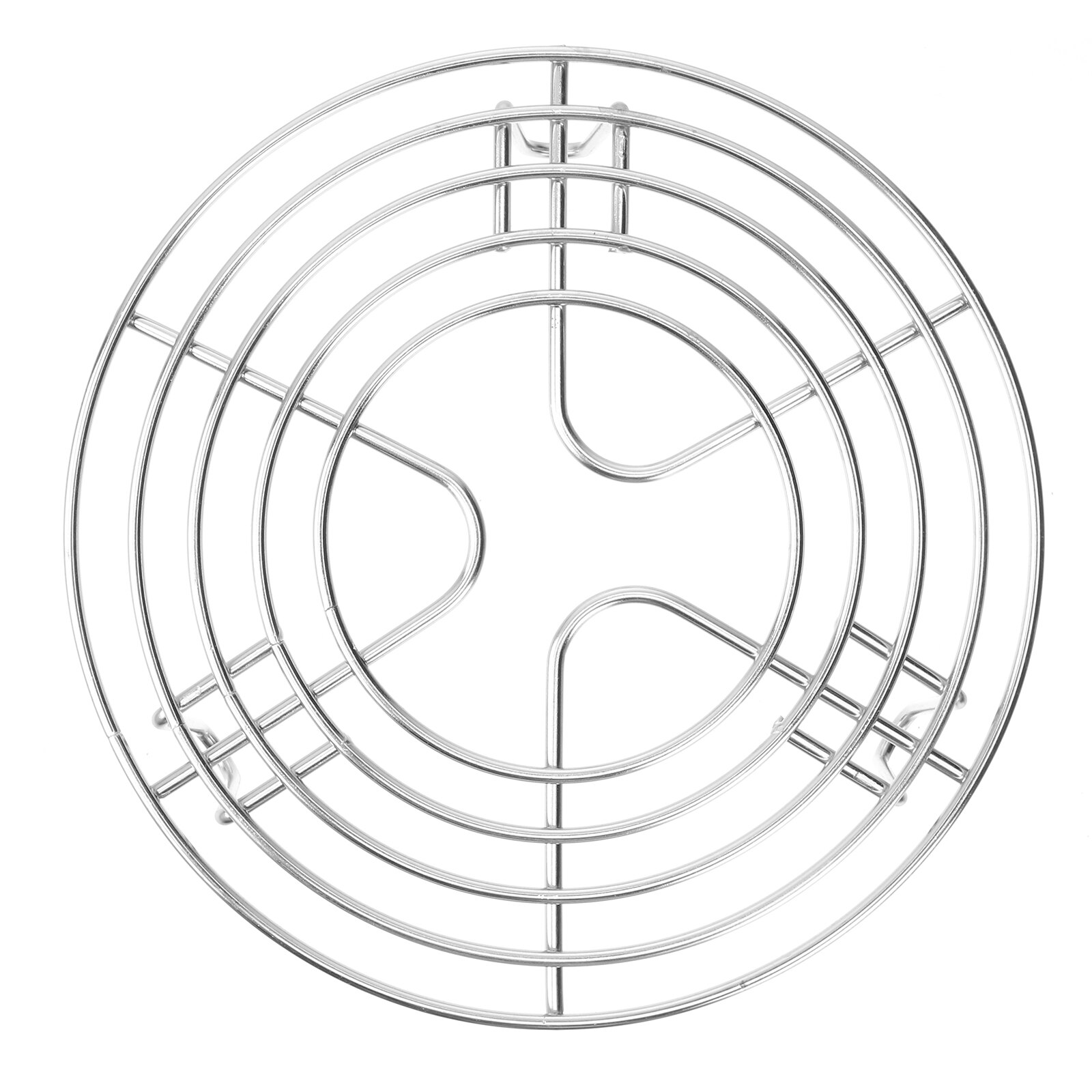 1pc Stainless Steel Pot Steam Tray Steam Rack Kitchen Cookware Steamer Rack: Default Title