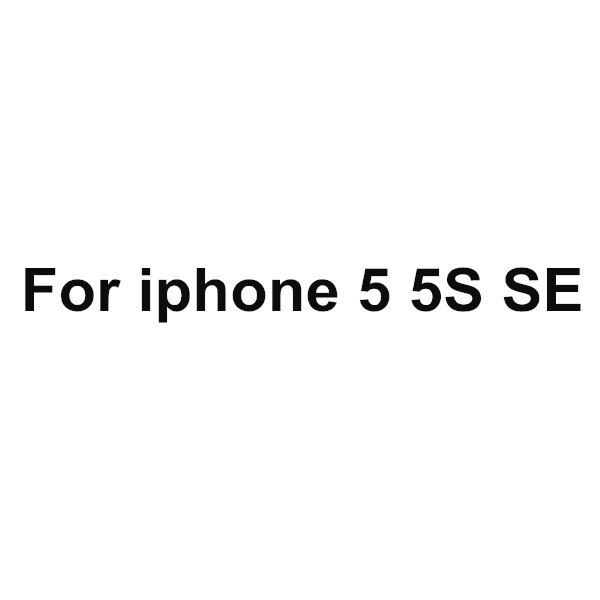 Soporte deportivo para teléfono móvil, brazalete resistente al agua para Iphone 4, 4s, 5, 5s, 5c, Se, 6, 6s, 7 Plus: For iphone 5 5s 5c