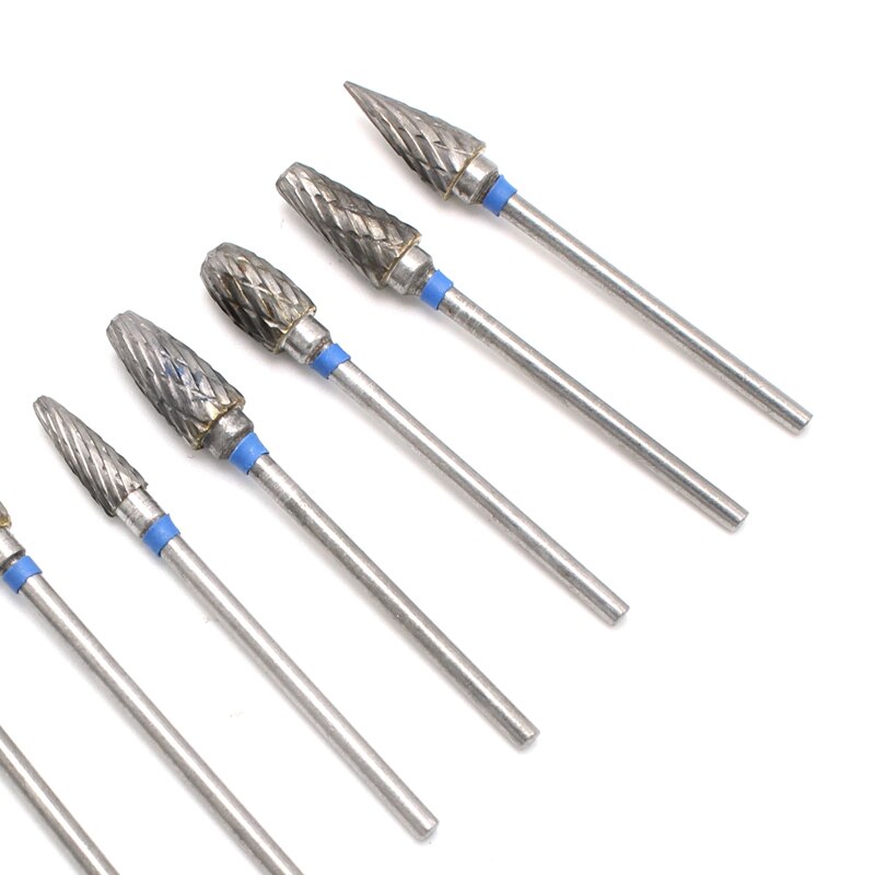 Têtes de meulage dentaire en acier au tungstène, 10 pièces, fraises de polissage des dents, de laboratoire dentaire, broyeur, équipement de dentisterie