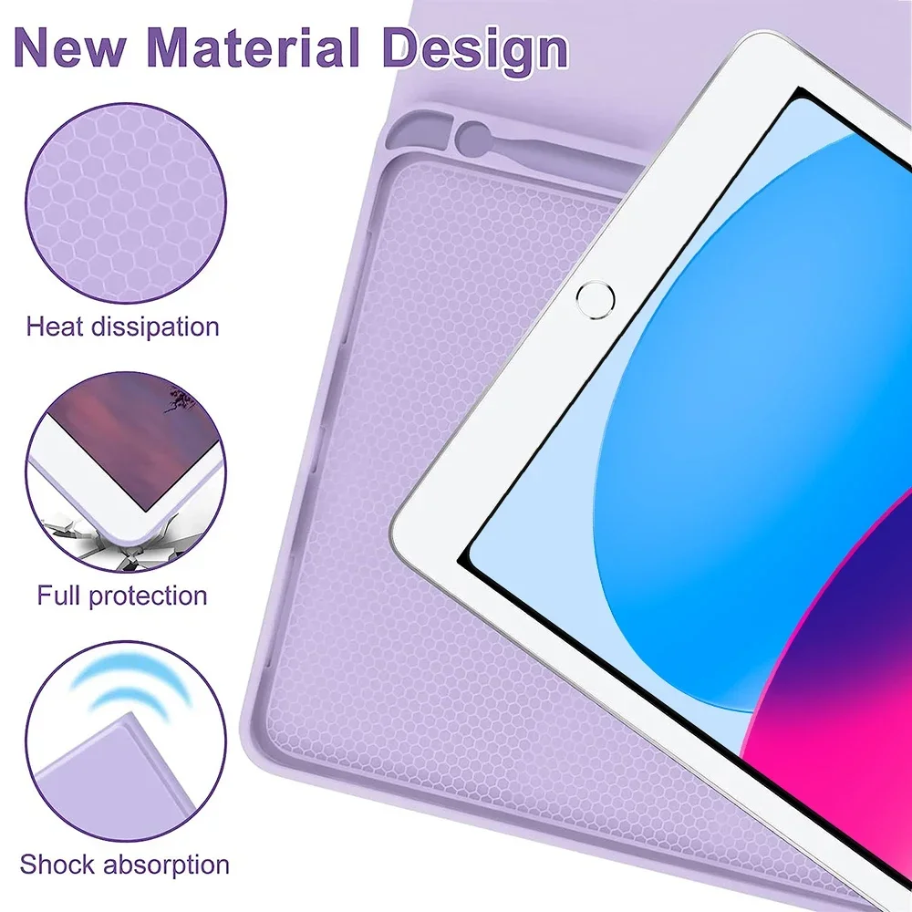 for Apple IPad 11th Generation (A16) 10.9 Inch Case Magnetic Wireless Bluetooth Keyboard+Tablet Cover for IPad 10th Gen