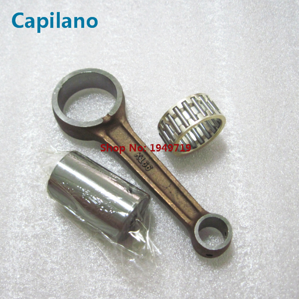 Bielas y bielas del cigüeñal para motocicleta, piezas del motor, GN200, GS200, QM200GY, para Suzuki 200cc, GS 200, K166