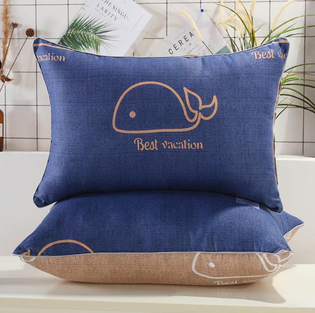 (Alleen 1 Pcs Kussen) kussen Set Student Slaapzaal Mannen En Vrouwen Enkele Kussen Hotel Volwassen Nekkussen Huishoudelijke Kussen F8089: 7 / 650g