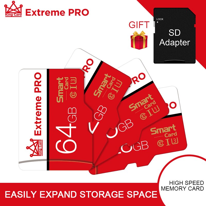 Hoge Snelheid Micro Sd Kaart 8Gb 16Gb 32Gb 64Gb Klasse 10 Flash Geheugenkaart Micro Sd 32Gb sdcard Voor Smartphone/Camera Gratis Adapter