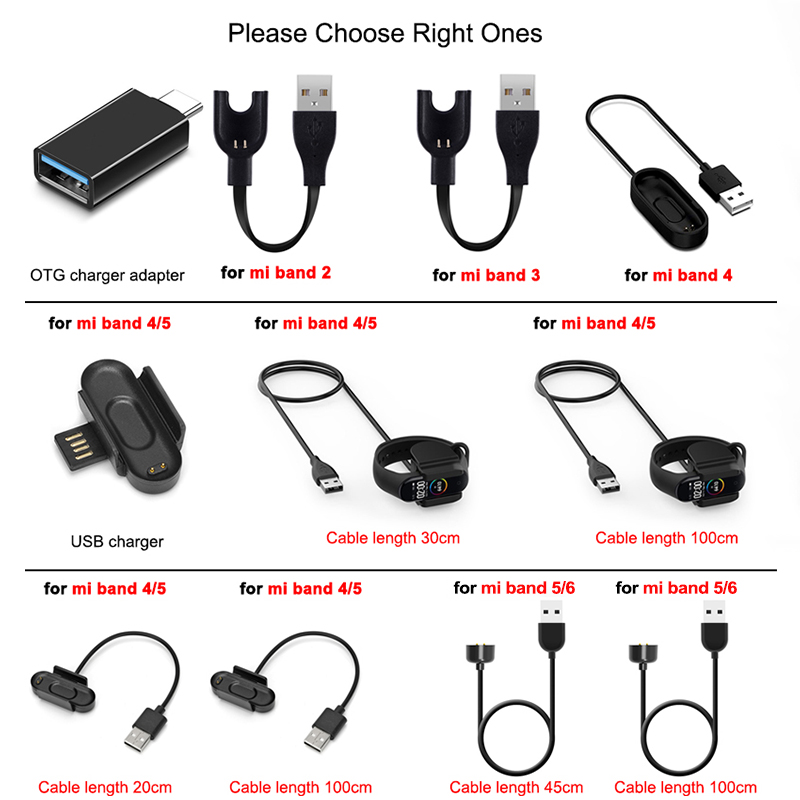 Oplader Voor Xiaomi Mi Band 6 5 4 3 2 Kabel Data Dock Voor Miband 4 5 Charger Usb Otg adapter Station Draagbare Snelle Oplaadkabel
