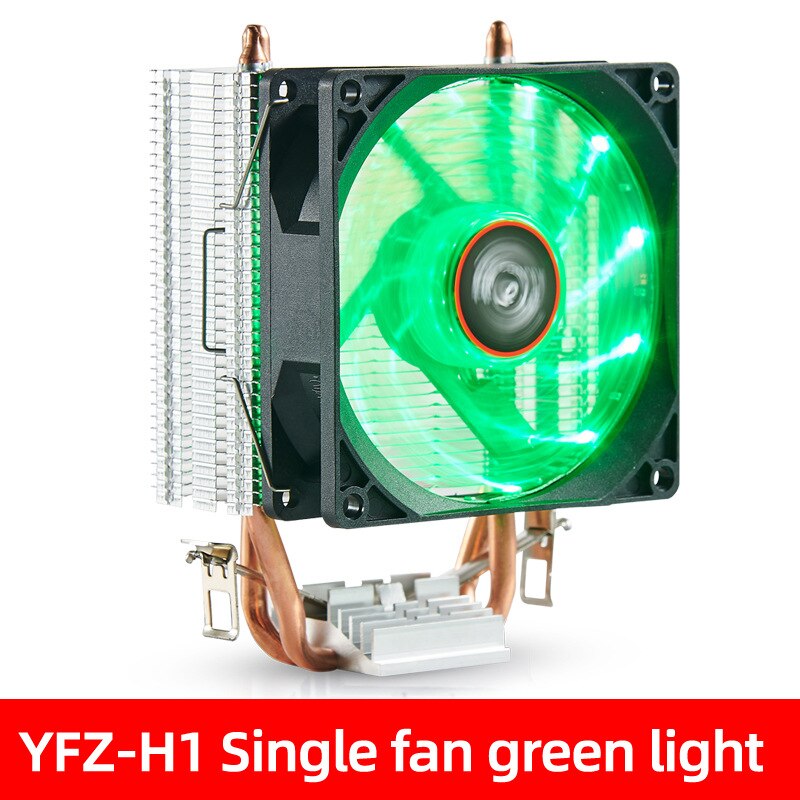 Yuefai H1 Dual Heat Pipe CPU Radiator I7/AM4/1366 ... – Grandado