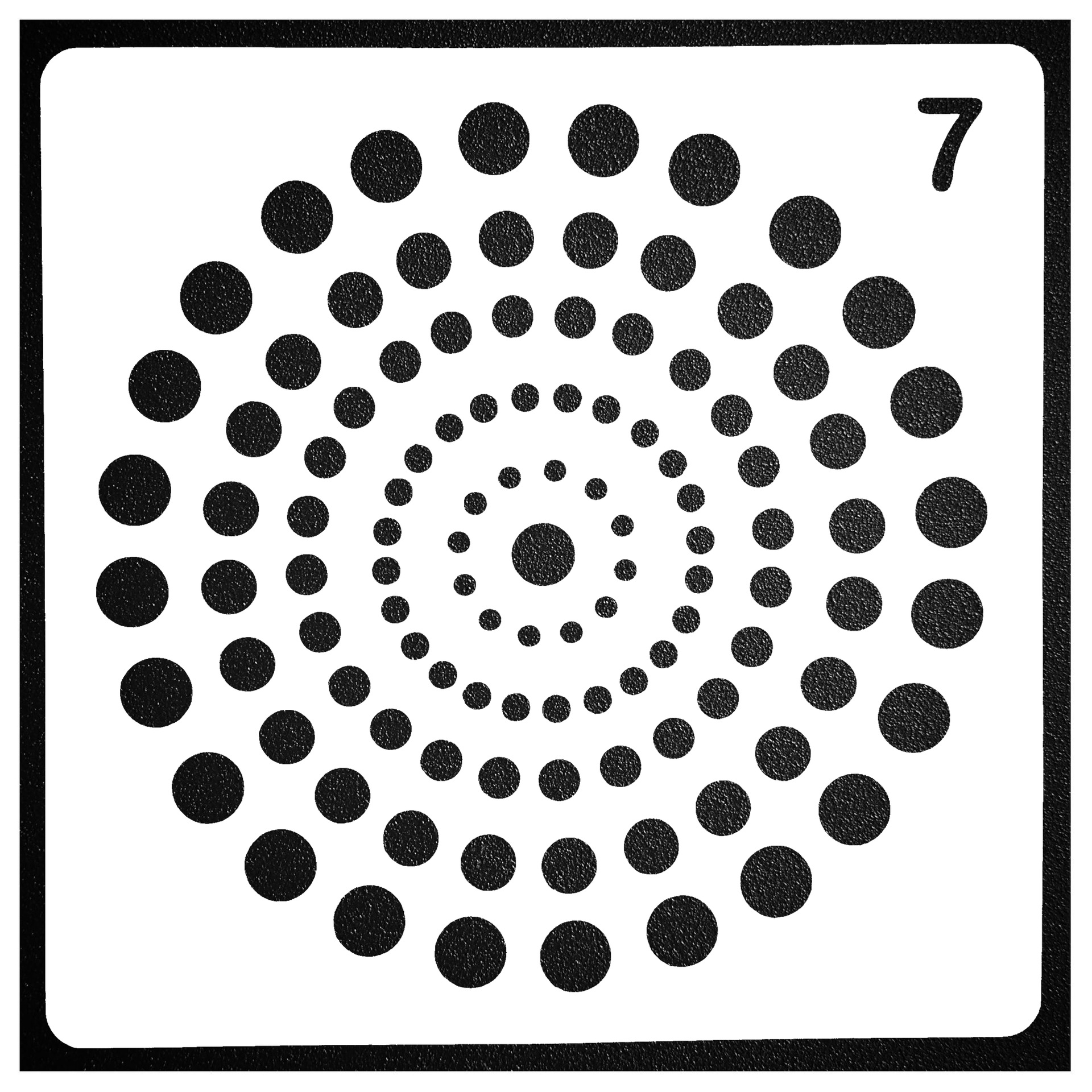 Mandala Painting Template Stencils Drawing Stencils Painting And Decor Bullet Journal Supplies Decorative Mandalas: HHA0707