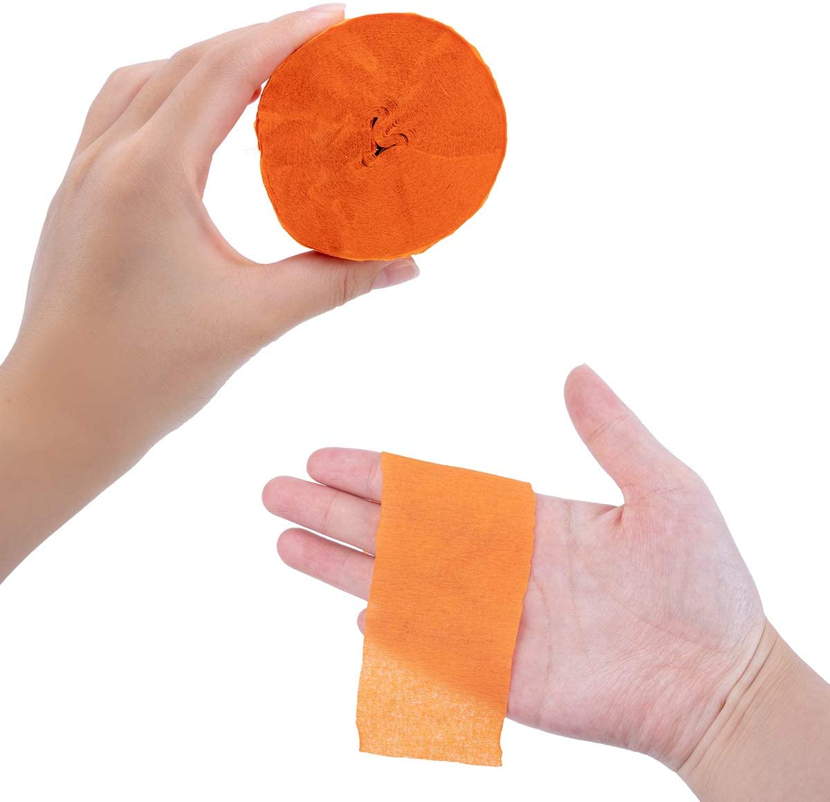 6 Rolls Crepe Paper Streamer Rolls Hanging Party Decor Eid Mubarak Ramadan Decor Weddiing Birtthday Party Backdrop Streamer