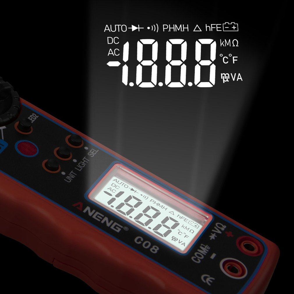 Automotive Circuit Tester Digital Display Multimeter Automotive Circuit Fault Detection Circuit Maintenance Inspection