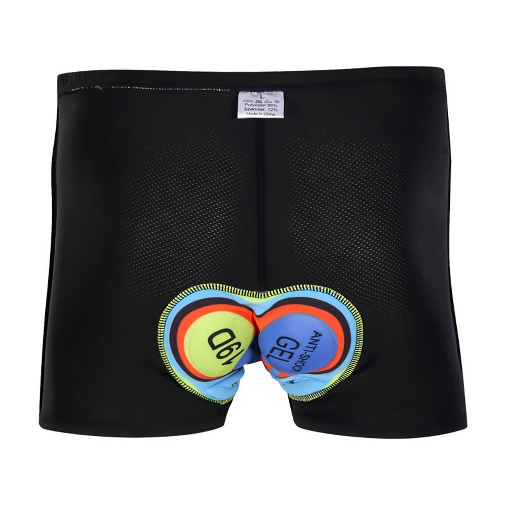 Color Upgrade Cycling Shorts Cycling Underwear Pro 5D Gel Pad Shockproof Cycling Underpant Bicycle Shorts Bike Underwear: D / XL